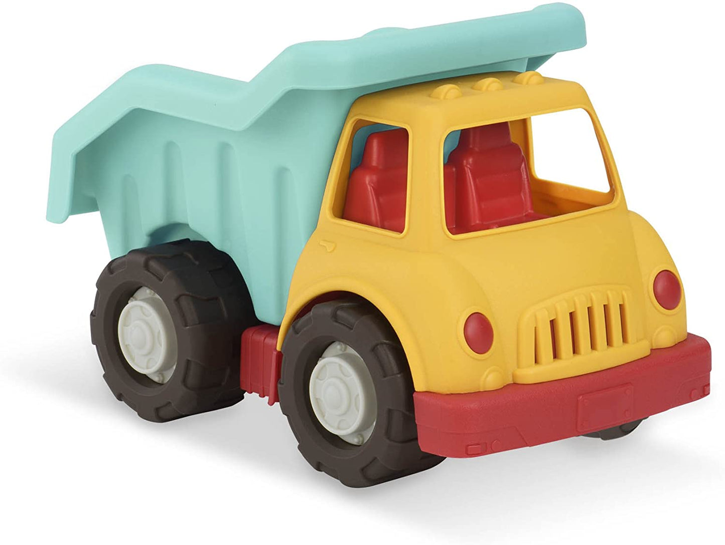 Wonder Wheels by Battat – Dump Truck – Toy Truck for Toddlers – Moveable Parts – Durable & Sturdy Construction Toy – Recyclable – 1 Year Old +