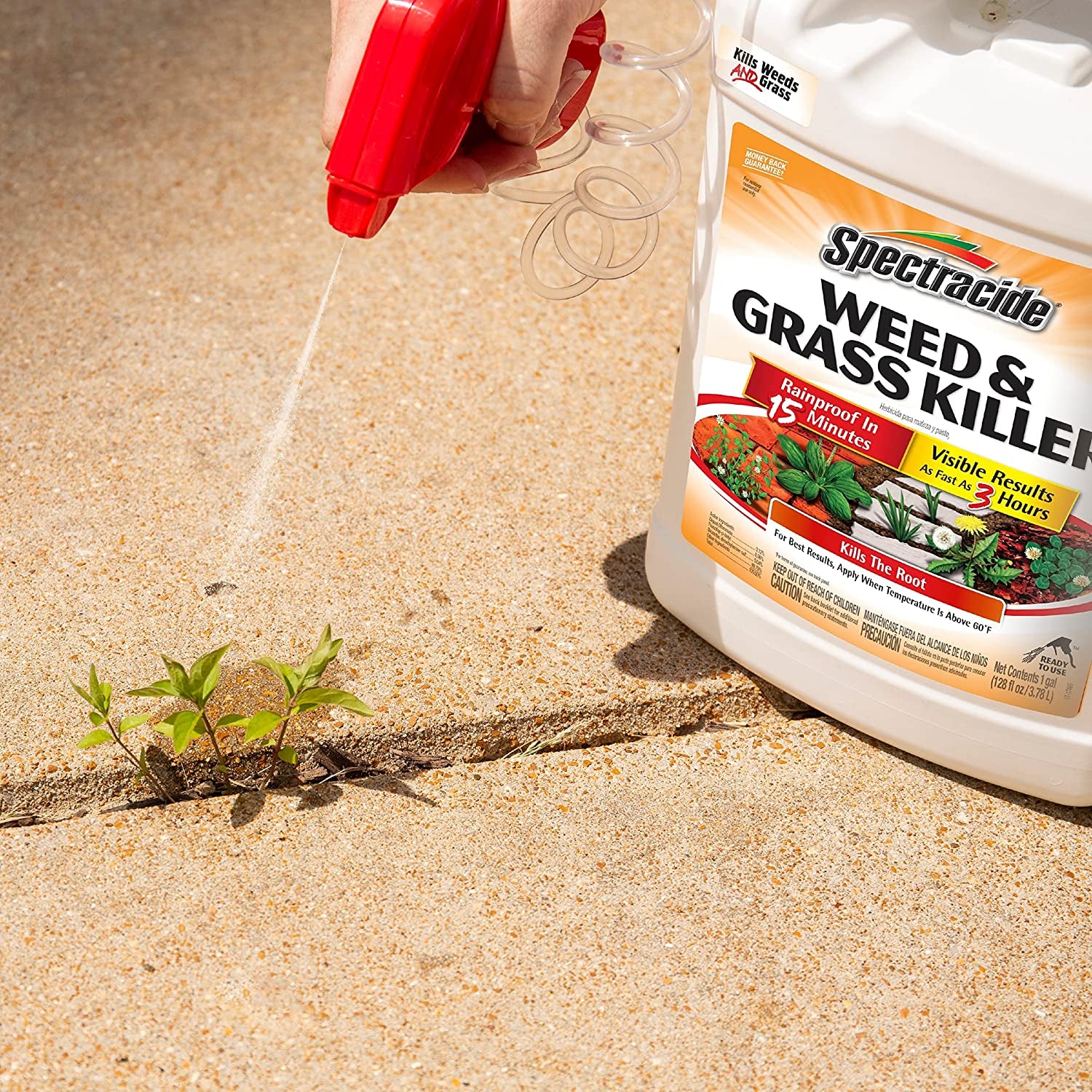 Spectracide Weed & Grass Killer, 1 Gallon (RTU Spray)