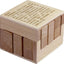 Chinese 3D Wooden inside Story Puzzle Interlocked Burr Puzzles Disentanglement Magic Cube
