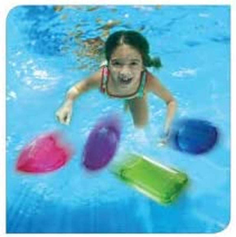 Dive Fun Crystal Gems Diving Toys (1 Pack 4 Gems) 