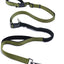  Heavy Duty Hands Free Dog Leash for Training, Hiking, Running or Jogging with Durable Bungee
