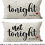 Funny Couples Reversible Soft Pillow Cove