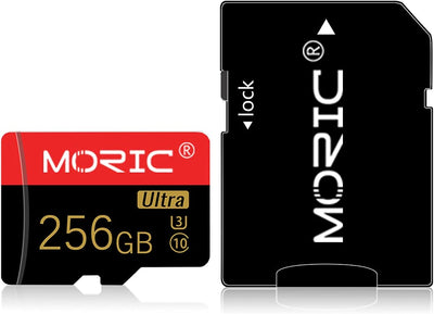 256GB Micro SD Card High Speed Micro SD Card Class 10 Memory Card for Smartphone, Table with SD Adapter