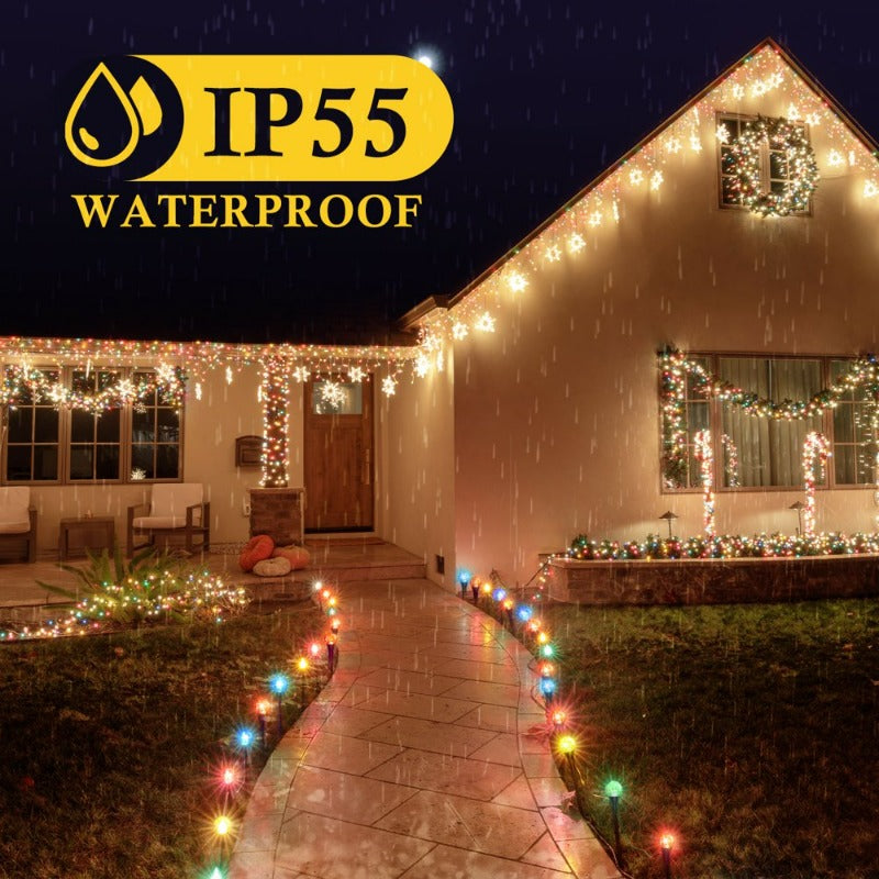  30 Pack Solar Lights Outdoor Waterproof LED Lamp for Garden Patio Yard Pathway