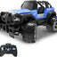 Remote Control Car RC Racing Cars,1:18 Scale 80 Min Play 2.4Ghz LED Light Auto Mode off Road RC Trucks with Storage Case,All Terrain SUV Jeep Cars Toys Gifts for Boys Kids Girls Teens,Blue