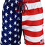 Men's American Flag Inspired Board Shorts