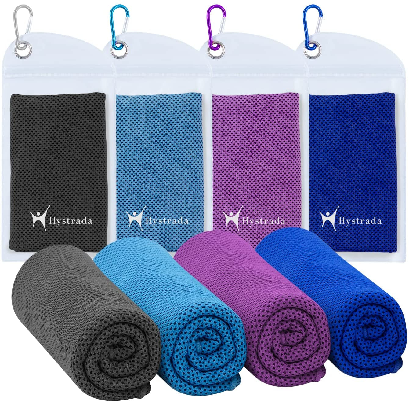 4 Pack Cooling Towels 40" x 12"