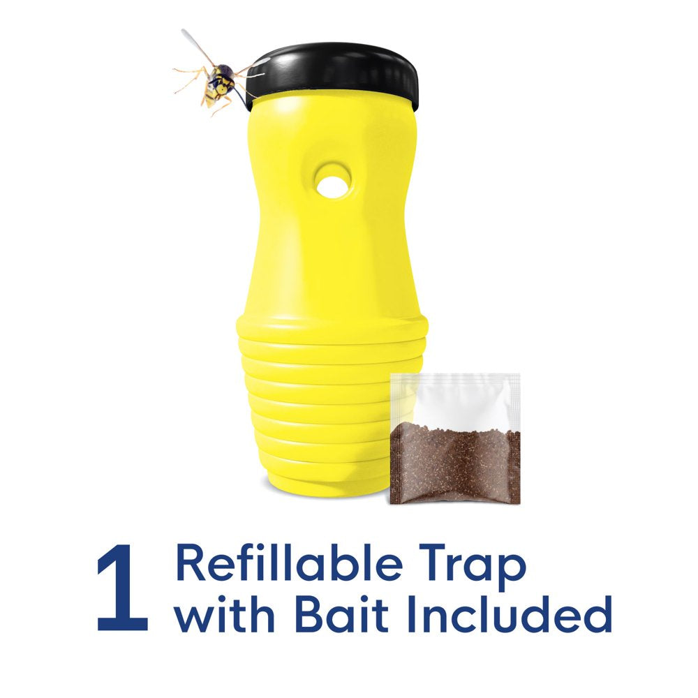 Trap N Kill Yellow Jacket Hornet and Wasp Trap with Bait