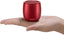  Small Bluetooth Speaker, Mini Portable Wireless Speaker, Punchy Bass Rich Audio Stereo Pairing, Handheld Pocket Size 10H Playtime Built in Mic for Hiking Biking Gift Laptop Tablet (Red)