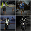  Running Reflective Vest Gear 2Pack, High Visible Reflective Running Vest Adjustable Safety VES for Night Outdoor Running Cycling Motorcycle Dog Walk Jogging