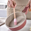  1 Set Bakeware Sets Food Grade Wooden Handle Undeformable Flexible Baking Eco-Friendly Smooth Edge Cake Utensils for Bakery
