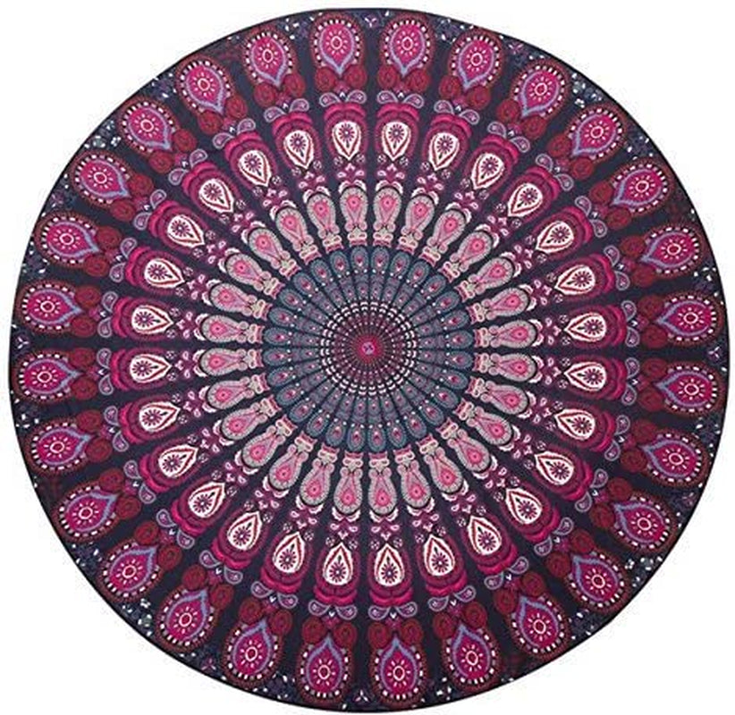  Round Beach Throw Tapestry 60 Inches 