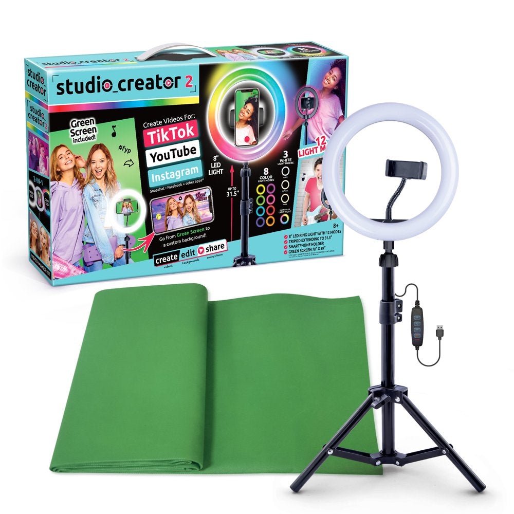 Video Maker Kit-Multicolor Ring Light