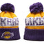 New Era® Official NBA Sideline Sport Embroidered Cuffed Knit Hat with Pom