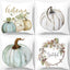 Autumn Decorations Pumpkin Pillow Covers Set of 4 Fall Decor Grateful Thanksgiving Throw Pillow Covers Cushion Cover 18 X 18