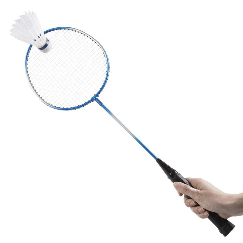  All-In-One Portable Badminton Set with Rackets, Birdies, and Net