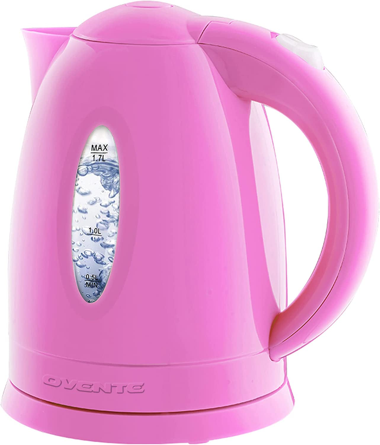 Electric Kettle 1.7 Liter Cordless Hot Water Boiler, 1100W with Automatic Shut-Off and Boil Dry Protection, Fast Boiling Bpa-Free Portable Instant Heater for Making Tea, Coffee