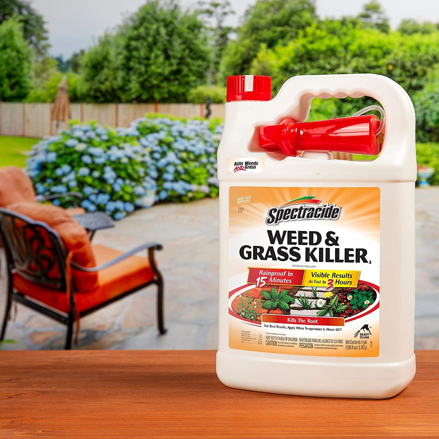 Spectracide Weed & Grass Killer, 1 Gallon (RTU Spray)