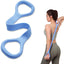 Figure 8 Fitness Resistance Band with Handles, Pure Barre Workout Chest Arm and Shoulder Stretch Bands Exercise Equipment