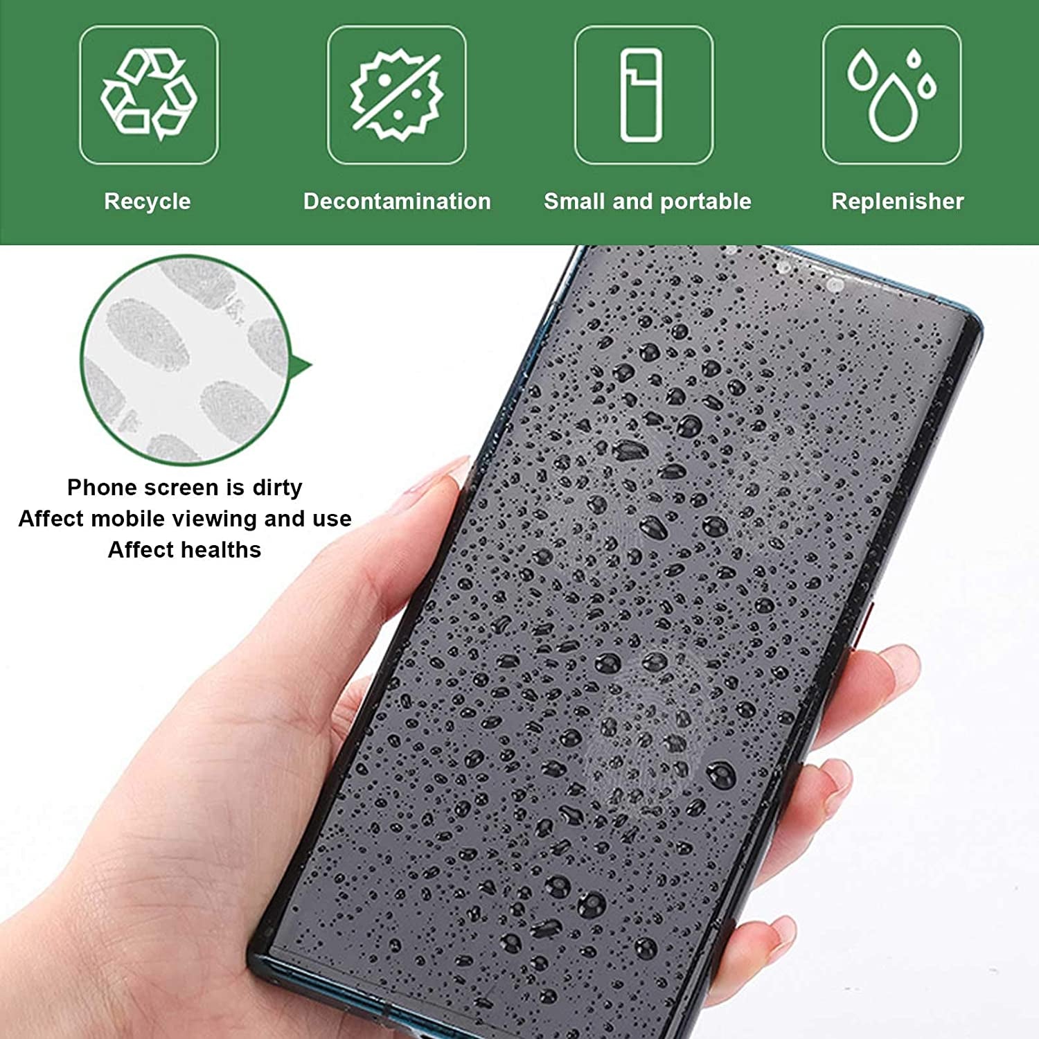 2 Set Mobile Phone Pc Screen Cleaner