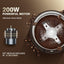 Electric Coffee Grinder, 200W Spice Grinder with Stainless Steel Blade & Bowl