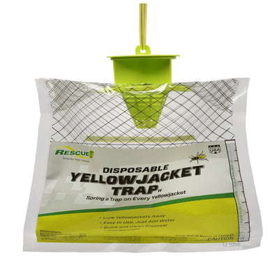 RESCUE! Eastern Yellowjacket Disposable Outdoor Trap, 1 Pack