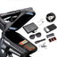 Bike Phone Holder Bike Phone Mount, 3D Hard Eva with 0.25mm Sensitive TPU Touch-Screen, with Rain Cover for Phones under 6.9''