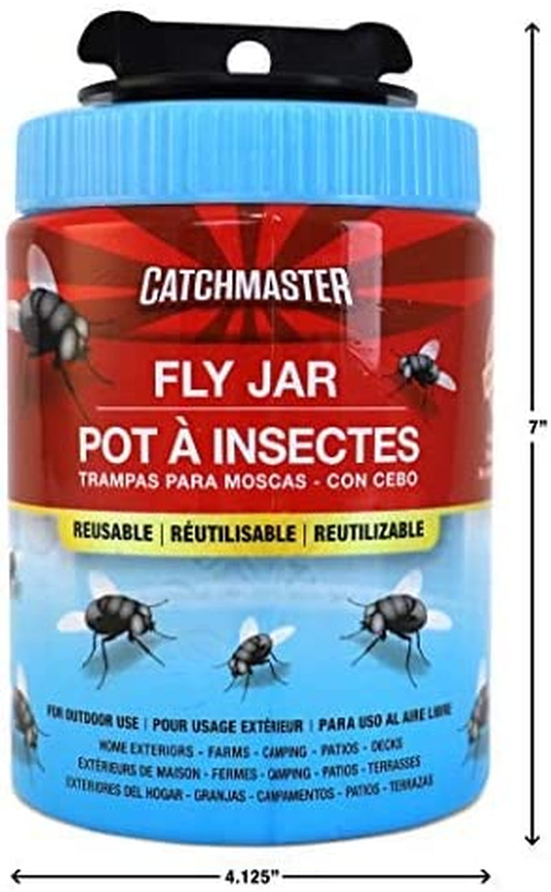 Reusable Trap Fly Jar by Catchmaster 