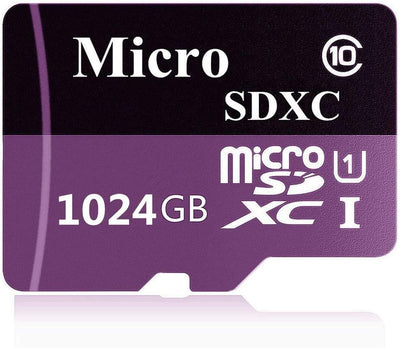 1024GB 1TB MicroSDXC Class 10 Memory Card for Smartphones and Tablets