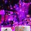 19.47Ft 60 LED Fairy Lights, 2 Modes Battery Lights, Indoor Silver Wire Purple Lights