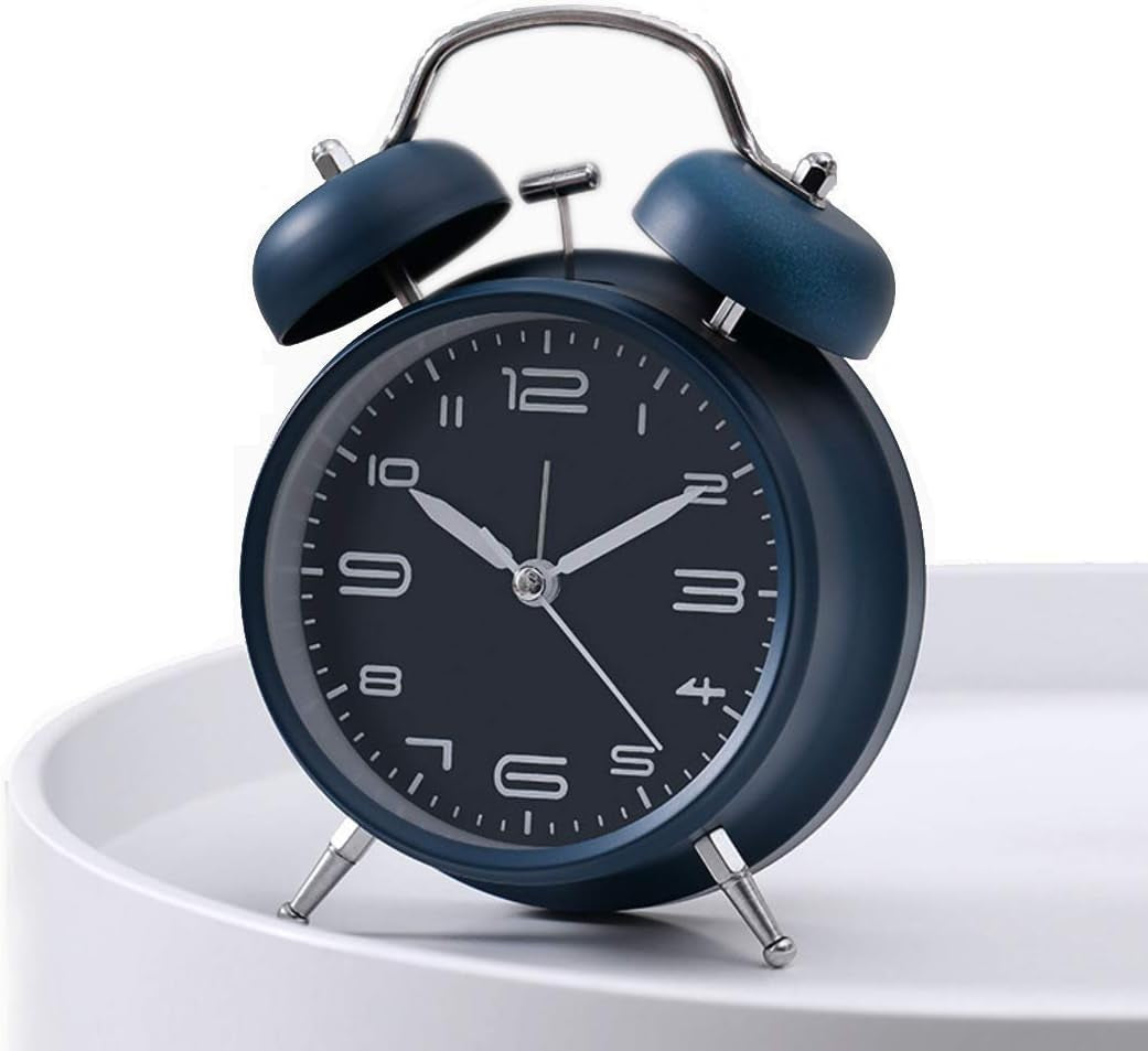  4 inches Twin Bell Alarm Clock