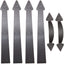 Decorative Garage Hinges with Magnet 
