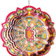  Stainless Steel Wind Spinner-3D Indoor Outdoor Garden Decoration Crafts Ornaments 6Inch Multi Color Mandala Flower Wind Spinners