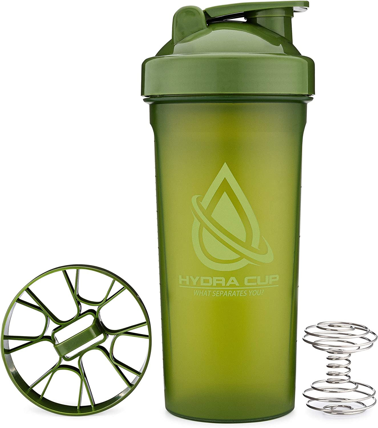 3 PACK - Extra Large Shaker Bottle, 45-Ounce Shaker Cup with Dual Blenders for Mixing Protein