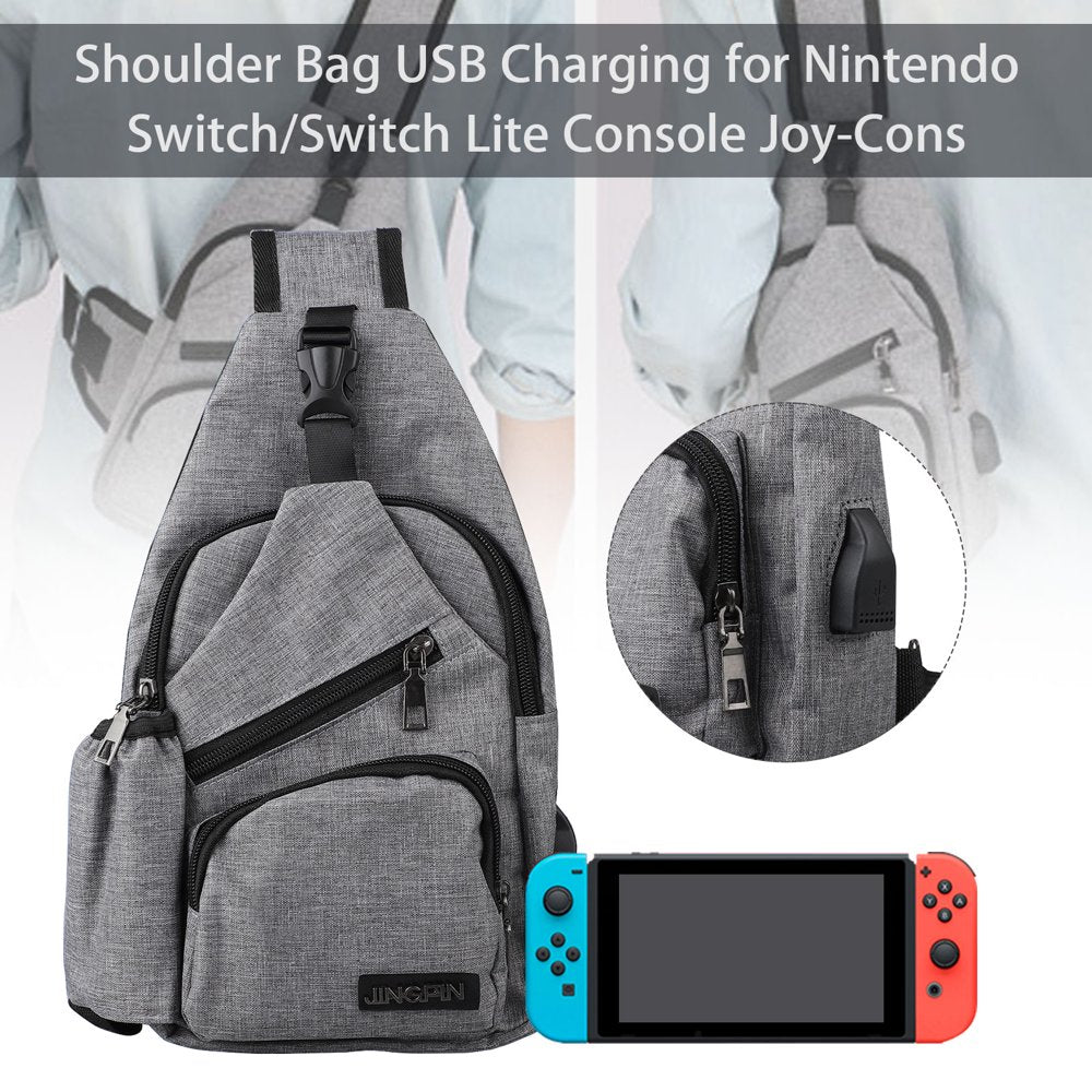 Multipurpose Small Outdoor Chest Sling Shoulder Crossbody Backpack Bag Ultra-Lightweight & Waterproof