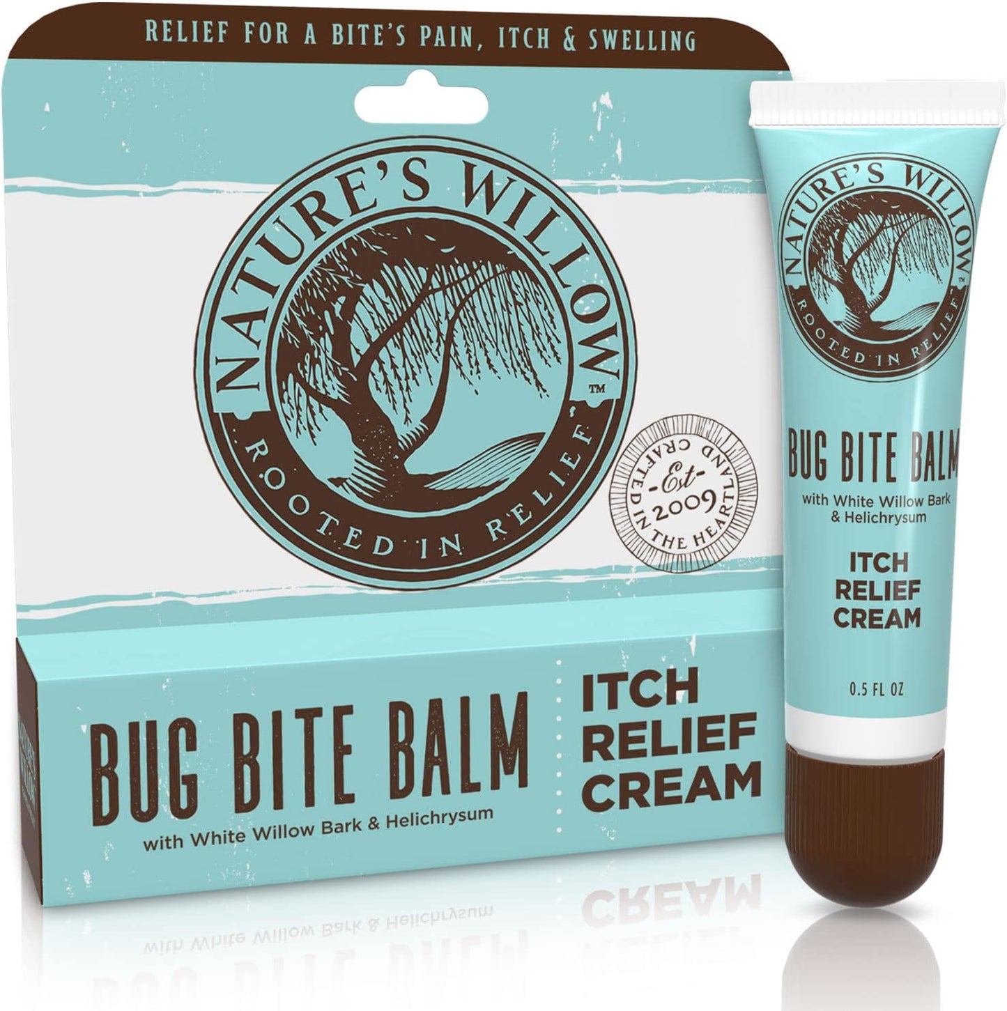 Bug Bite Balm, Natural Insect Bite Pain & Itch Relief, 0.5 oz.