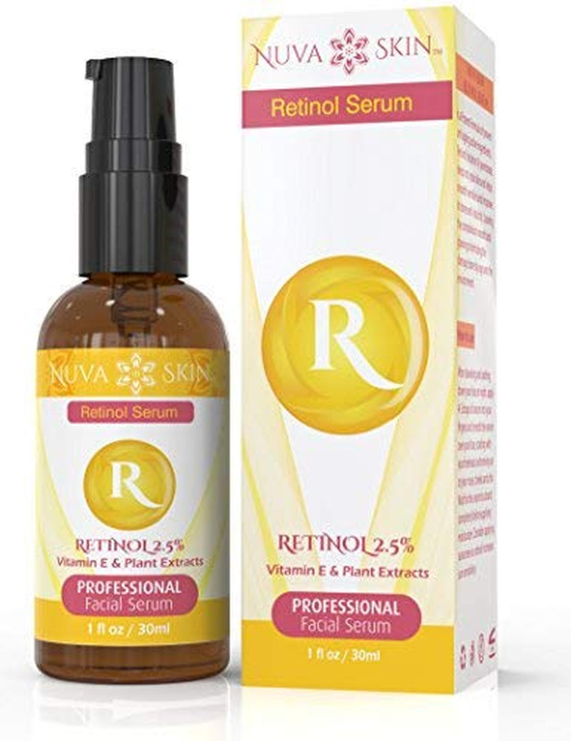 Retinol Serum 2.5% with Hyaluronic Acid,Vitamin E & C 