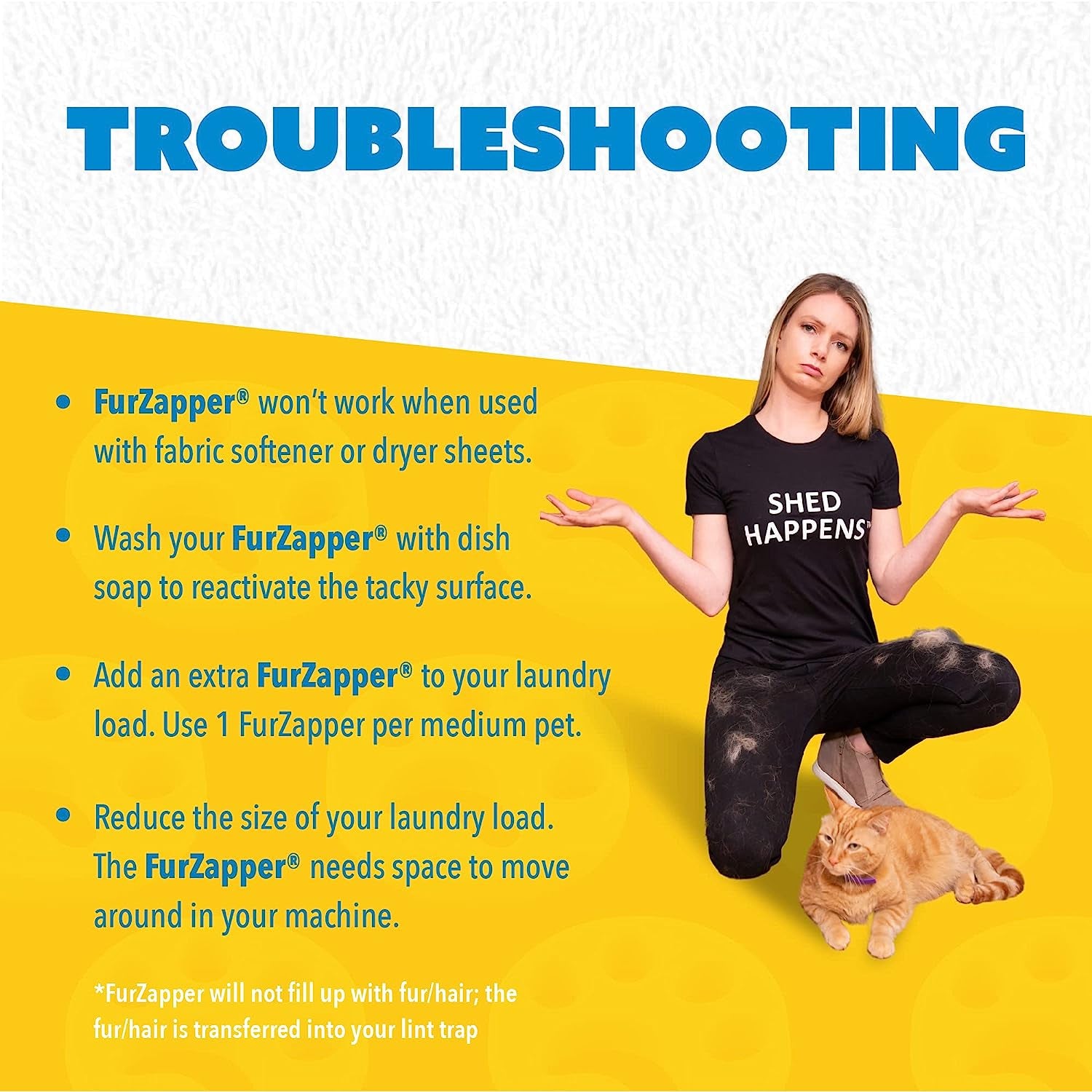 Pet Hair Remover for Laundry, 2 Count