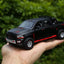 Toy Trucks for Boys RAM TRX 1500 Diecast Metal Pickup Truck Toys Pull Back Model Cars with Light and Sound for Kids Aged 3-7(Black)