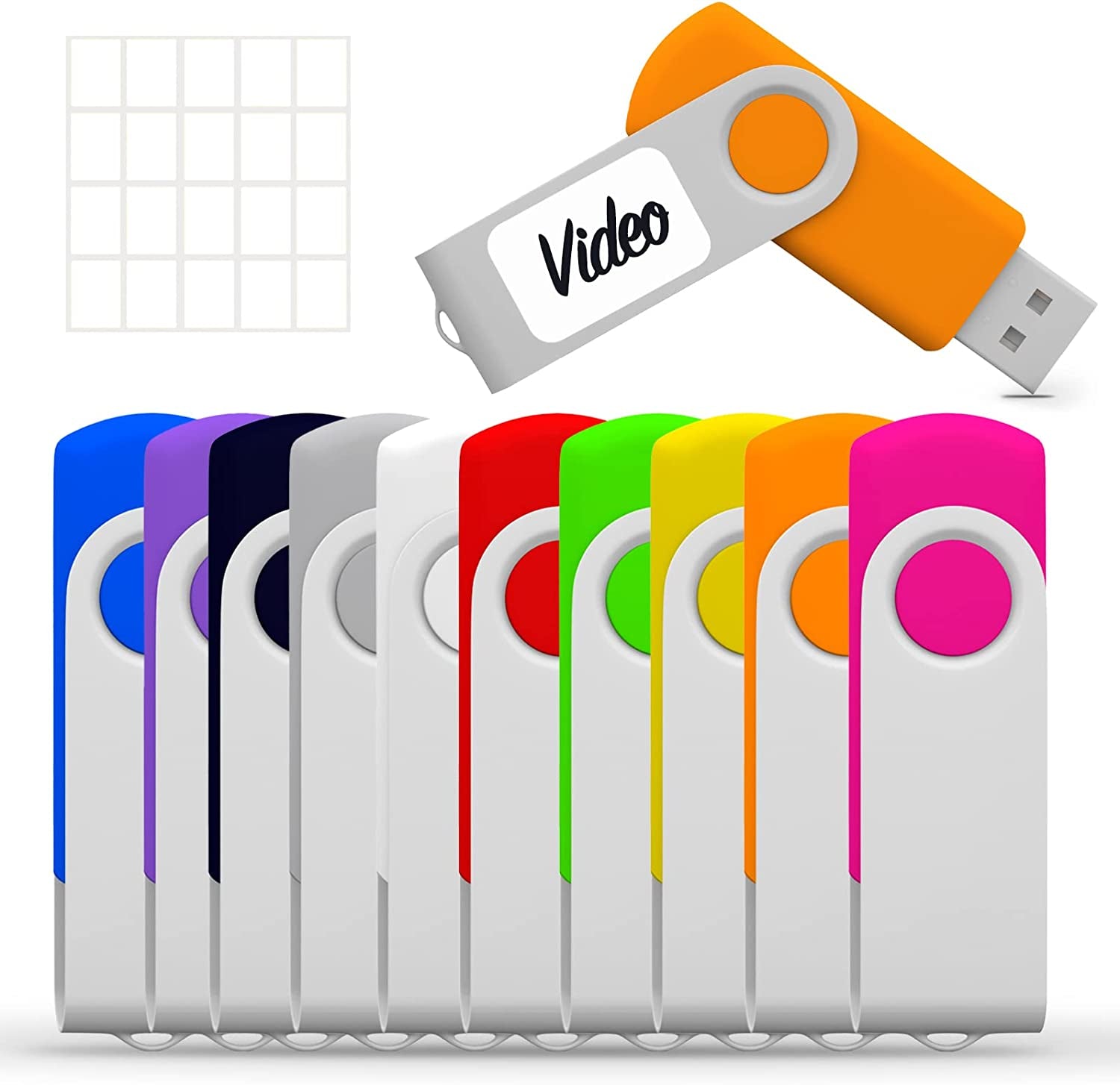 Flash Drive Case USB Storage Case Electronic Accessories Organizer for USB Flash Drive, USB Case, Thumb Drive Caes, Jump Drive Case, USB Organizer 