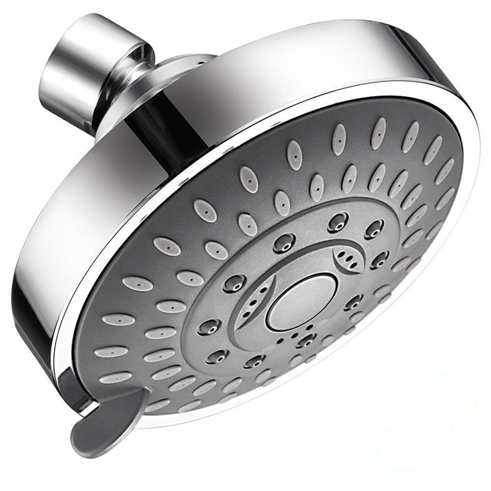 Head Adjustable Inch Shower 4 Top 5-Setting Head Pressure High Shower Spray Shower