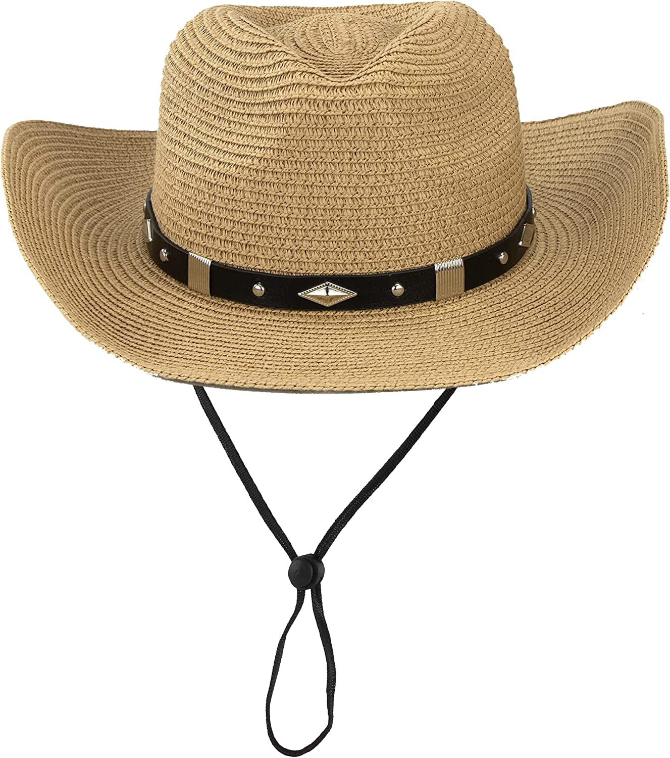 Summer Straw Cowboy Hat for Women