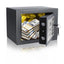 Fireproof Waterproof Safe, Includes 4 X AA Batteries