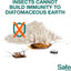  Diatomaceous Earth - Ant, Roach, Bedbug, Flea, Silverfish, Earwig, & Crawling Insect Killer