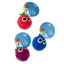 Vibrant Life Fruit Plush Dog Toy, Squeaker Ball Inside, Chew Level 1, for Small to Medium Dogs, 1 Ct