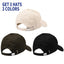 Set of 3 Adjustable One Size Fits All Solid Plain Baseball Hat