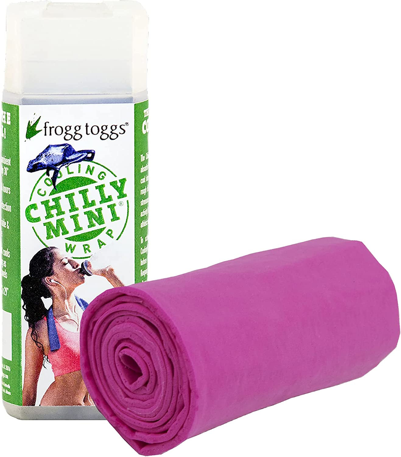 FROGG TOGGS Chilly Mini Cooling Neck Towel, 29" x 3"