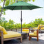 7.5FT Patio Umbrellas with Push Button Tilt and Crank 