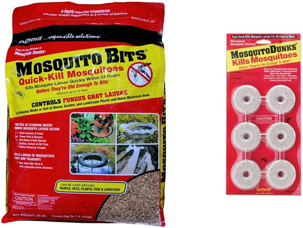 Summit 116-12 Quick Kill Mosquito Bits, 8-Ounce