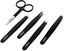  5-Piece - Professional Stainless Steel Tweezers with Curved Scissors